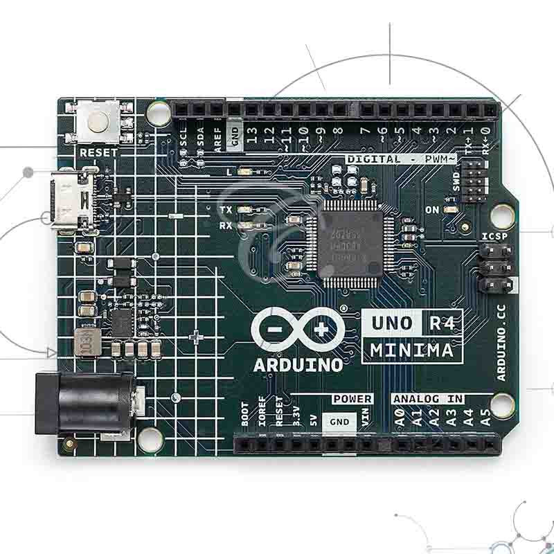 Placa Arduino UNO R4 Mínima original – Ideal para proyectos compactos y de alto rendimiento – Casatrónica Placa Arduino UNO R4 Mínima original – Ideal para proyectos compactos y de alto rendimiento – Casatrónica