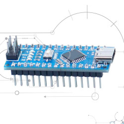 Placa Arduino Nano V3 con chip FT232 y Atmega328 Conector USB tipo C