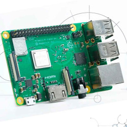 Raspberry Pi 3 Modelo B+ – Placa de desarrollo con WiFi, Bluetooth y 4 puertos USB – Casatrónica