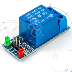 Módulo relé de 1 canal 5V con LED sin optoacoplador – Control de carga – Casatrónica