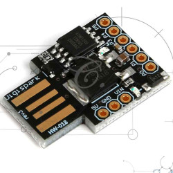 Tarjeta de desarrollo Digispark ATtiny85 USB – Microcontrolador compacto – Casatrónica