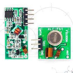 Módulo RF 433MHz TX/RX - Comunicación Inalámbrica para Arduino | Casatrónica