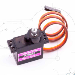 Servo MG90S Morado - Engranajes Metálicos 2.2kg/cm | Casatrónica