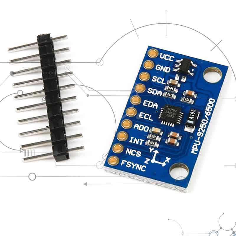 Módulo MPU-9250 - Giroscopio, Acelerómetro y Magnetómetro 9 Ejes | Casatrónica Módulo MPU-9250 - Giroscopio, Acelerómetro y Magnetómetro 9 Ejes | Casatrónica